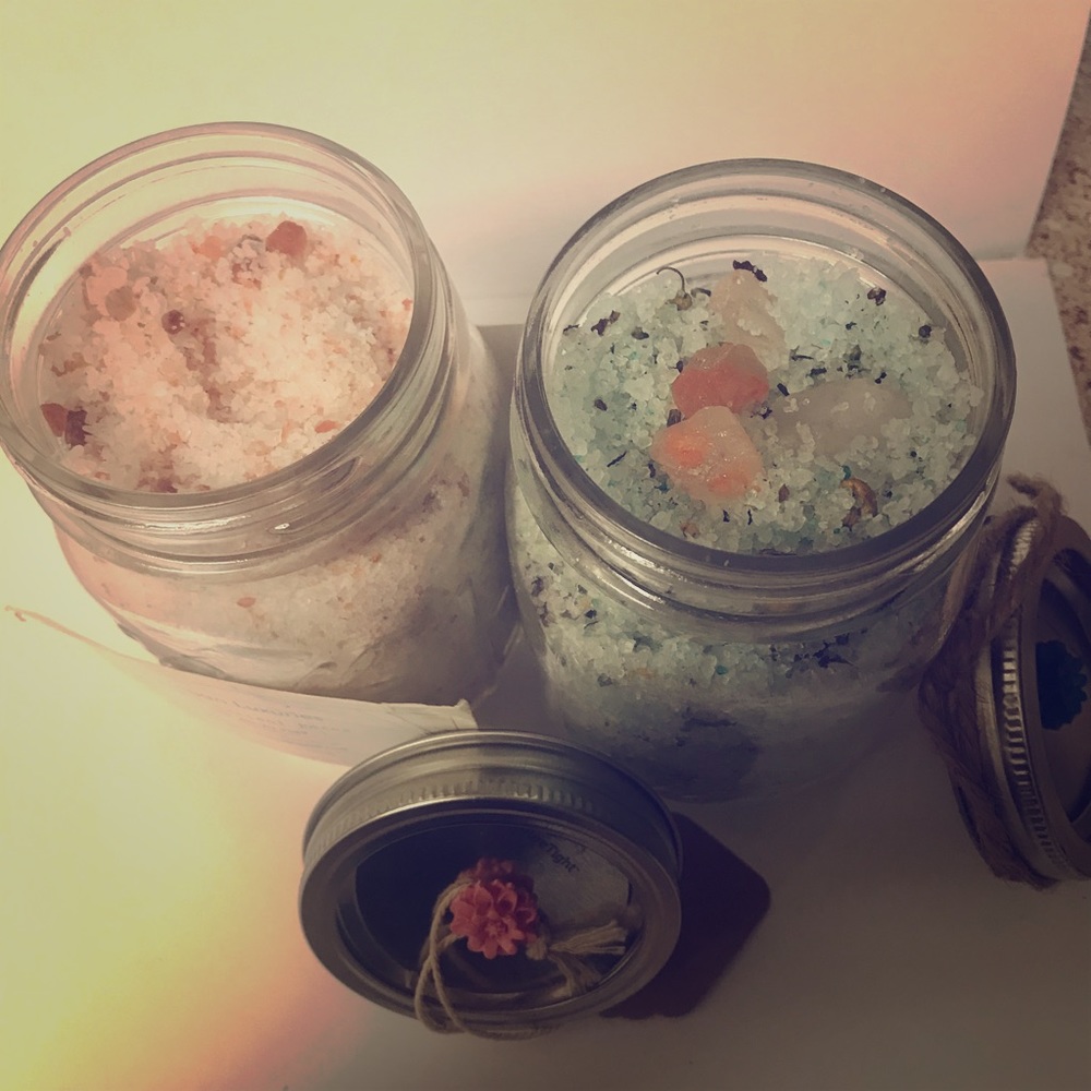Bath salts and slime